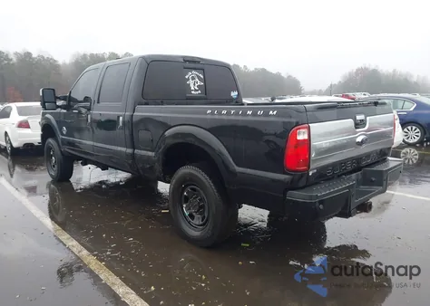 2015 Ford F-250 Lariat from USA, damaged, VIN 1FT7W2BT8FEB02139